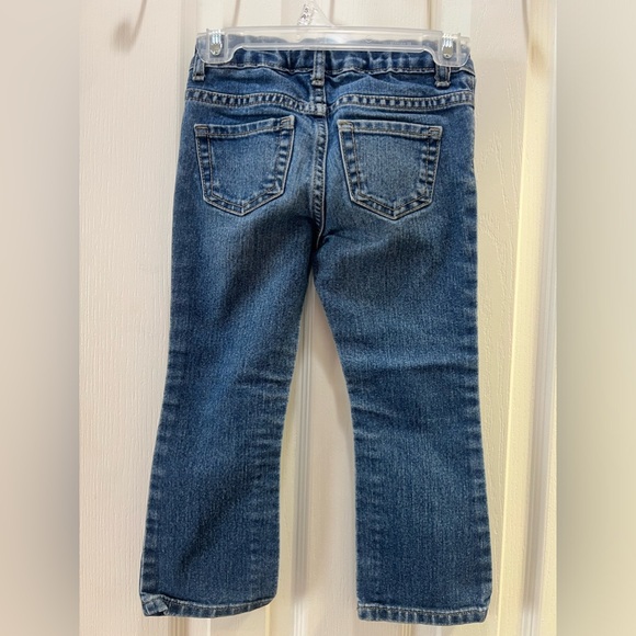 2 Pairs The Children’s Place Bootcut Jeans 4T - Picture 3 of 6